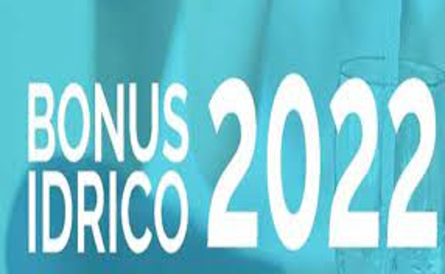 Bonus Sociale Idrico Integrativo anno 2022